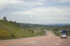 View of Colorado Springs from Highway 115