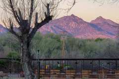 Mountains West of Tubac as the sun was setting.