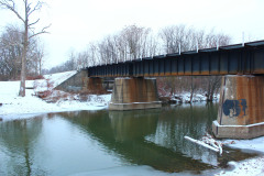 Green-Water-Winter-River