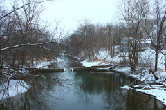 Winter-Snowy-Bridge-in-Water