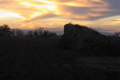 sunset clouds dramatic light