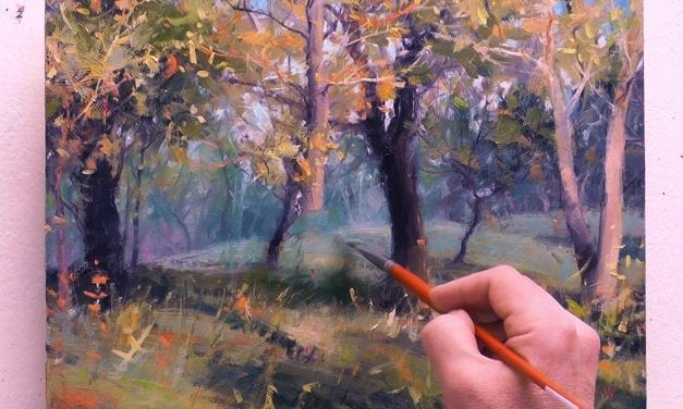 From Outdoor Painting to Studio Refinement