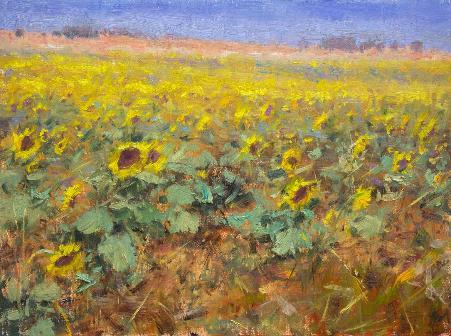 How to Paint a Sunflower Field in 7 Easy Steps Master Oil Painting