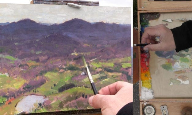 My 3 Day Plein Air Adventure (Part 2 – My Painting)