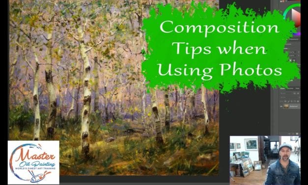 Composition Tips for Oil Painting Aspen Trees from Photos