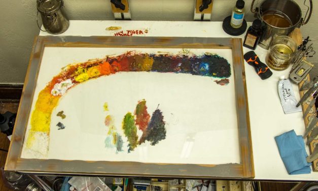 Oil Painting Palette Cover – DIY