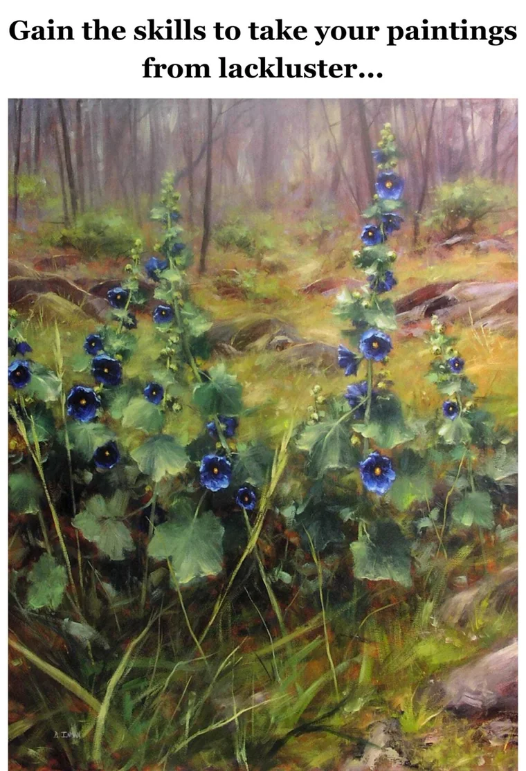 Sunday Best oil painting before Bill Inman’s critique suggestions